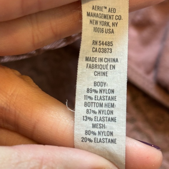 Aerie Lace Antique Pink Bralette Bra Size Small Convertible Straps | Boho | Fem - Picture 4 of 7